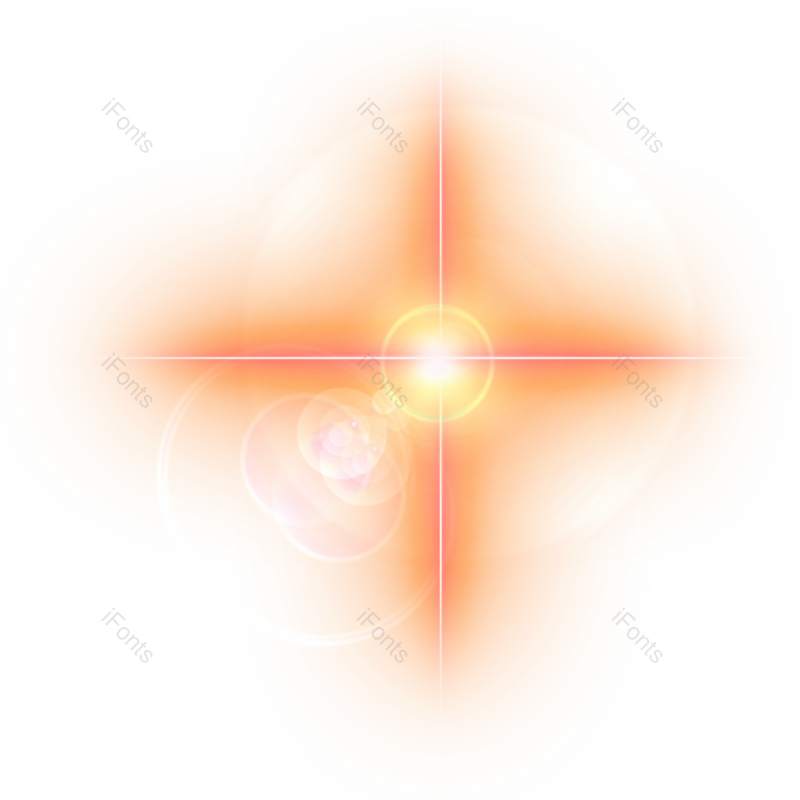 光效图片,光斑元素,金色光PNG,金属光免抠素材